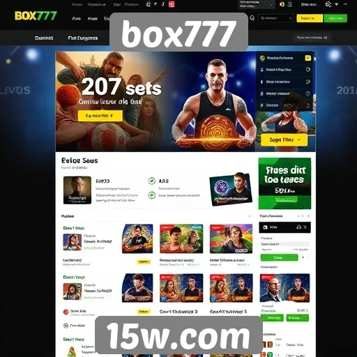 clientes elogiam interface do site box777
