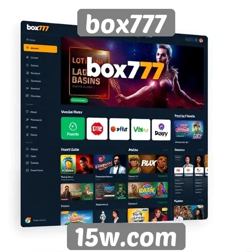 Interface de usuário do Box777 é intuitiva