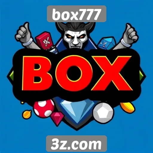 Variedade de jogos disponíveis no box777